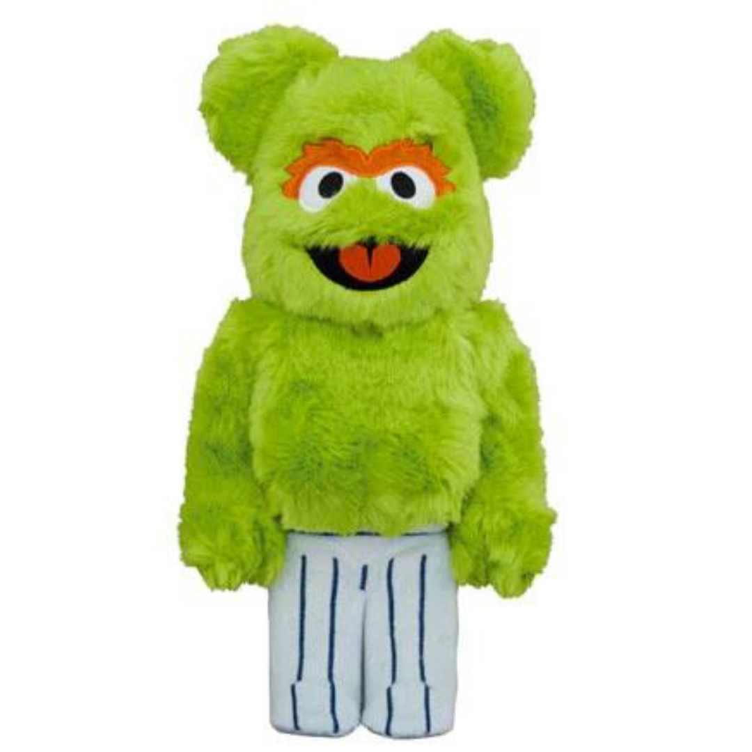 Bearbrick x Sesame Street Oscar the Grouch Costume Ver. 400%